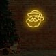Santa Face LED Neon Sign