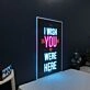 I Wish You Were Here Neon Sign