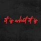 It Is What It Is Neon Sign
