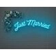 Just Married Arch Neon Sign