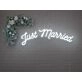 Just Married Arch Neon Sign