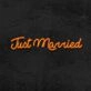 Just Married Neon Sign