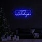 Happy Holiday LED Sign