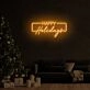 Happy Holiday LED Sign