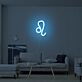 Leo Zodiac Neon Sign