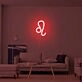 Leo Zodiac Neon Sign