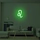 Leo Zodiac Neon Sign