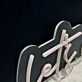 Lets Misbehave Neon Sign