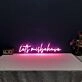Lets Misbehave Neon Sign