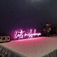 Lets Misbehave Neon Sign