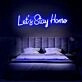 Lets Stay Home Neon Sign