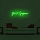 You're Gorgeous LED Neon Sign