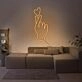 Love Heart Finger Neon Sign