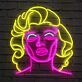 Marilyn Monroe Neon Sign