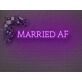 Married AF Neon Sign