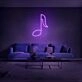 Music Note Neon Sign