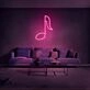 Music Note Neon Sign