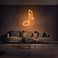 Music Note Neon Sign