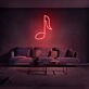 Music Note Neon Sign