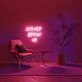 Never Grow Up Neon Sign