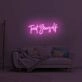 Treat Yourself LED Neon Sign