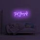 Treat Yourself LED Neon Sign