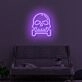 Skull LED Sign