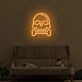 Skull LED Sign