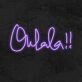 Ohlala Neon Sign