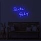 Santa Baby LED Neon Sign