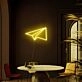Paper Plane Neon Sign