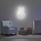 Peace Hand Neon Sign