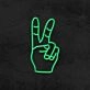 Peace Neon Sign