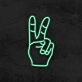 Peace Neon Sign