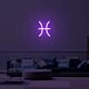 Pisces Zodiac Neon Sign