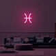 Pisces Zodiac Neon Sign