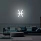 Pisces Zodiac Neon Sign
