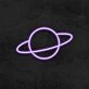 Planet Neon Sign