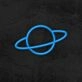 Planet Neon Sign