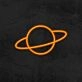 Planet Neon Sign