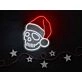 Santa Skull Neon Sign
