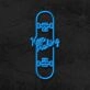Skate Neon Sign