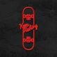Skate Neon Sign