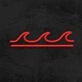 Waves Neon Sign