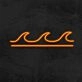 Waves Neon Sign