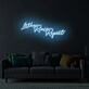 Lather Rinse Repeat LED Sign