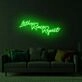 Lather Rinse Repeat LED Sign