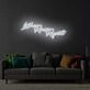 Lather Rinse Repeat LED Sign