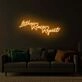 Lather Rinse Repeat LED Sign