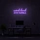 Work Hard Neon Sign